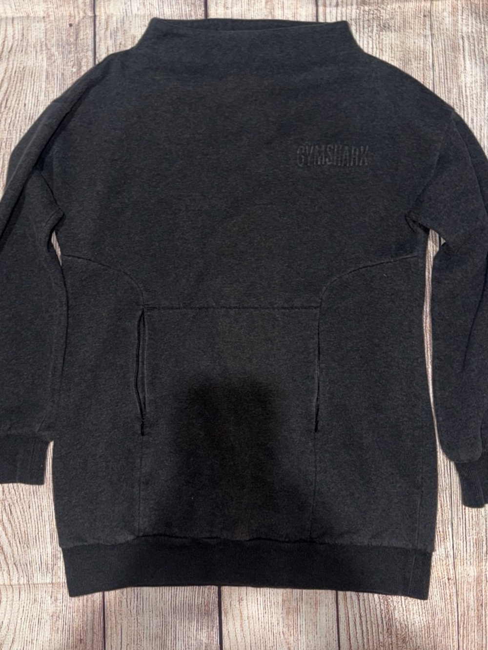 Gymshark Black Crewneck Pullover Sweater